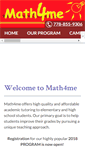 Mobile Screenshot of math4me.ca